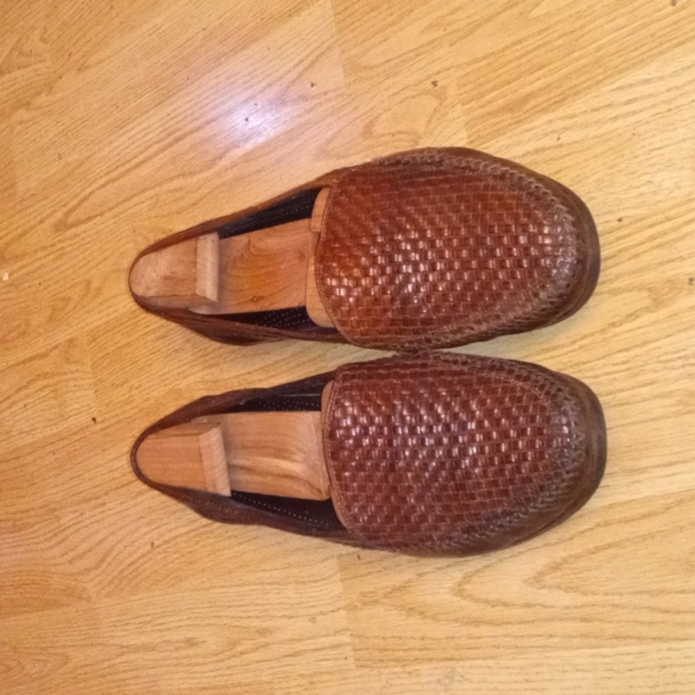 Bragano Italian Loafers Size 10.5 Brown